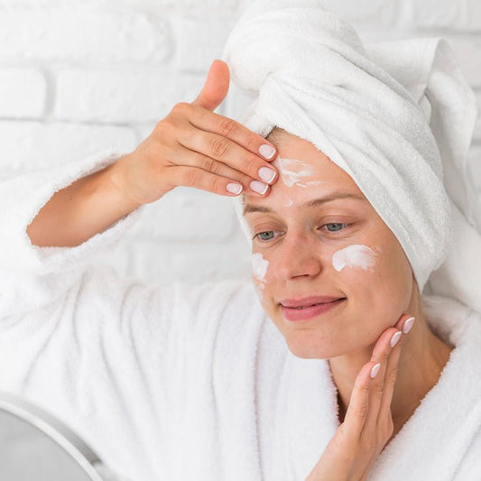 Adding skin care products to boost your red light therapy results - AURELUX BEAUTY