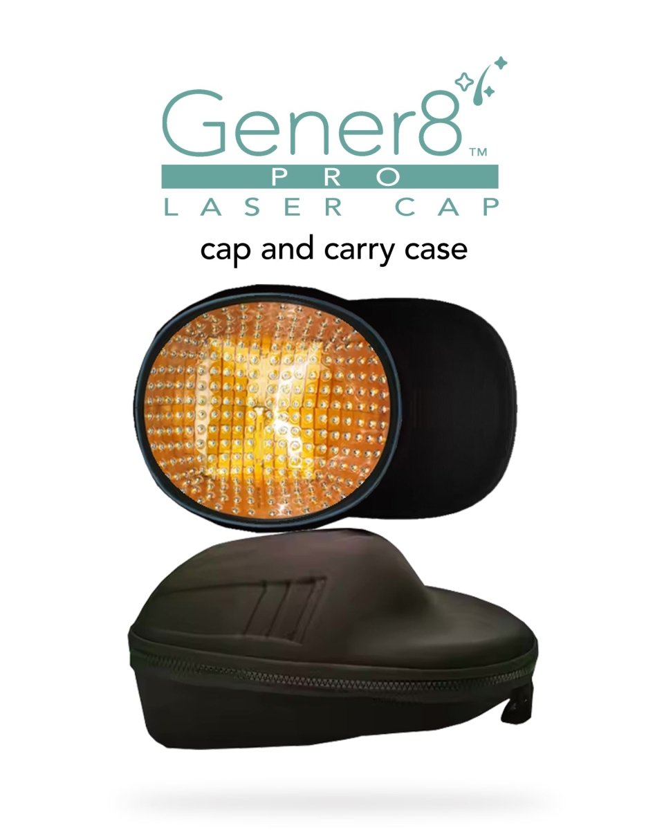 Gener8™ Pro - 272 Laser Red Light Therapy Cap for Hair Growth (Black) - AURELUX BEAUTY