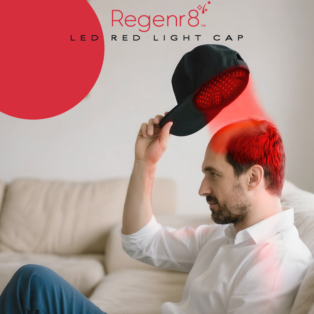 Regener8™ - LED Red Light Therapy Cap for Hair Regrowth